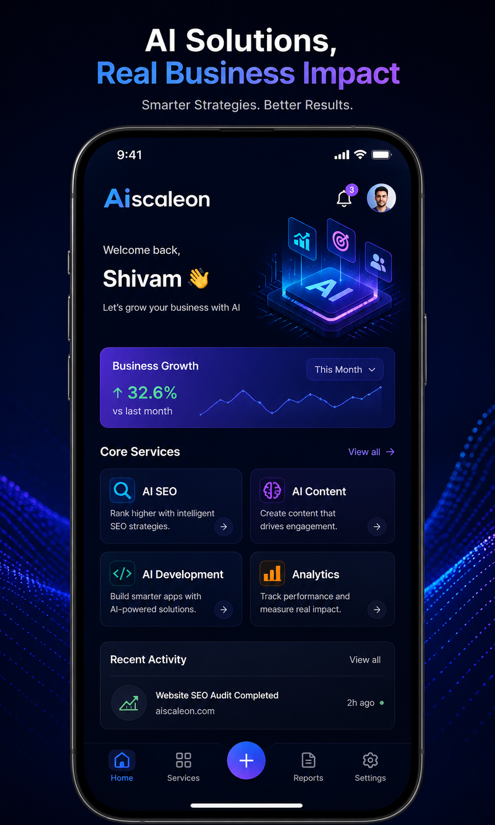 Phone Interface Mockup